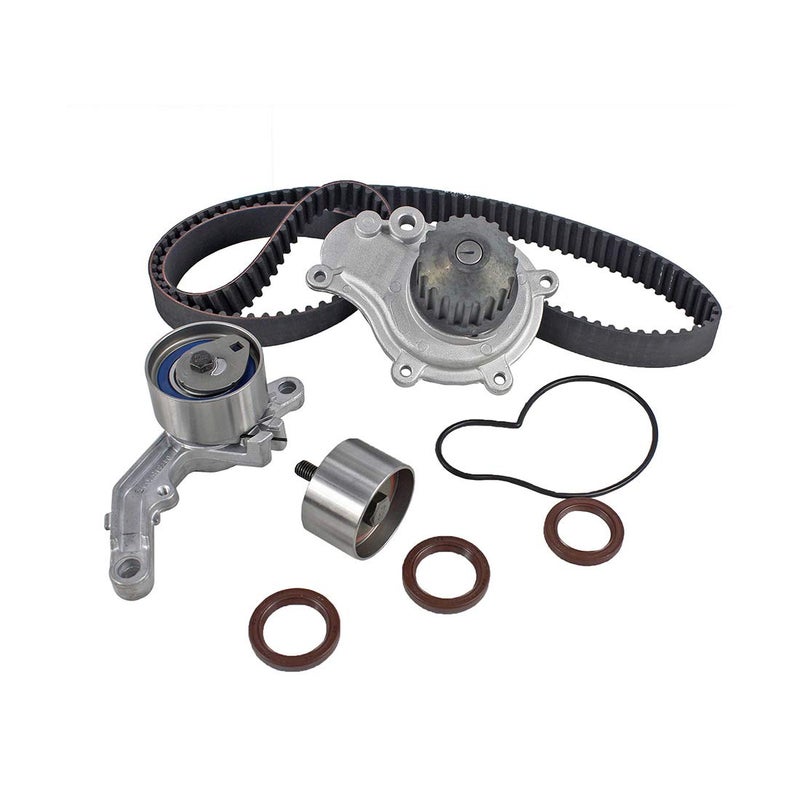 DNJ TBK151AWP Timing Belt Kit with Water Pump for 2003-2010 Chrysler, Dodge, Jeep Caravan, Liberty, PT Cruiser 2.4L L4 16V DOHC 148cid - Image 2